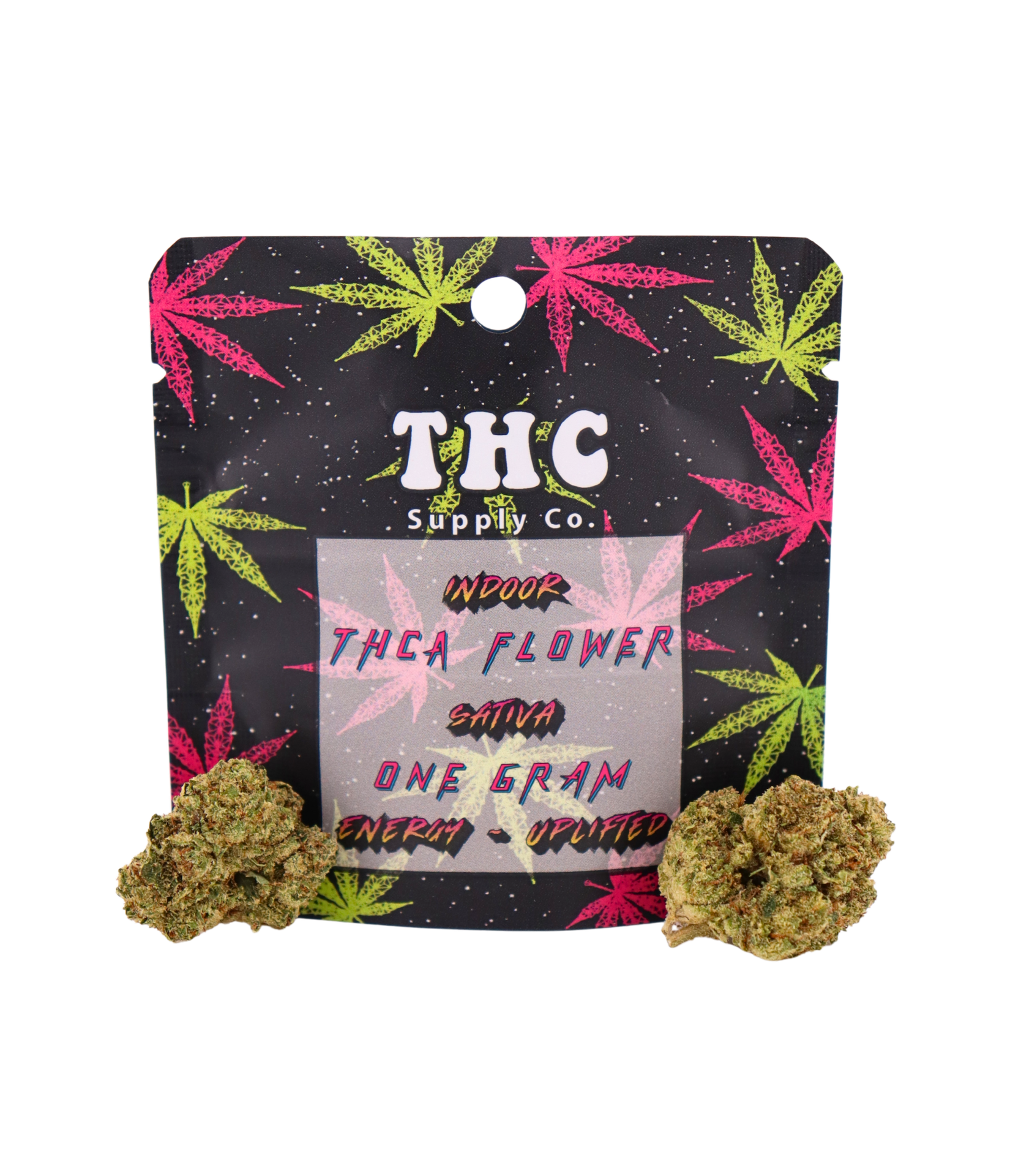 THCSC Indoor THCA Hemp Flower 1g / Sativa / Durban Poison
